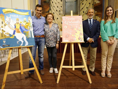 Noticia de Almería 24h: Con la presentación del cartel y programa, Vera inicia las fiestas patronales en honor a la Virgen de las Angustias