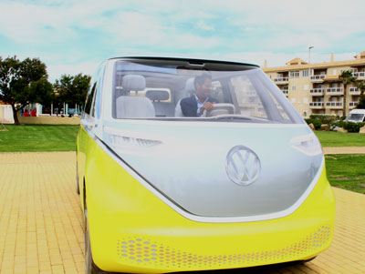 Noticia de Almería 24h: Almerimar escenario de la campaña de promoción del prototipo ID Buzz Concept de Volkswagen 