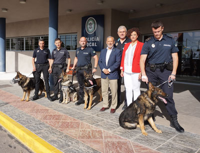 La Policía Local de Vera se refuerza con una Unidad Canina