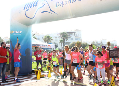 Noticia de Almería 24h: Más de 400 participantes corren en Almerimar por la igualdad de género en la IV Carrera de la Mujer 