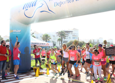 Ms de 400 participantes corren en Almerimar por la igualdad de gnero en la IV Carrera de la Mujer 