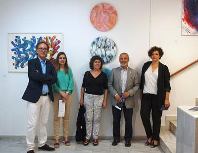 Noticia de Almería 24h: Inaugurada en Vera la exposición de Arte Contemporáneo. Blue&Blue