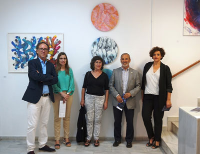 Noticia de Almera 24h: Inaugurada en Vera la exposicin de Arte Contemporneo. Blue&Blue