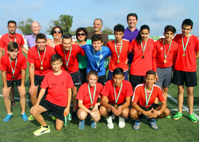 Clausura del curso 2016-17 de la escuela municipal deportiva de Mojcar