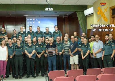 Clausura de las Jornadas formativas de igualdad en la Comandancia de la Guardia Civil de Almera