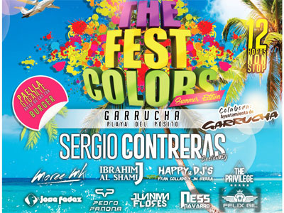 Noticia de Almera 24h: The fest colors hace escala en Garrucha el prximo 1 de julio