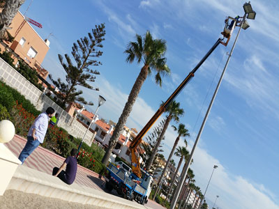 Una estación meteorológica permitirá conocer el confort ambiental en las playas de Roquetas
