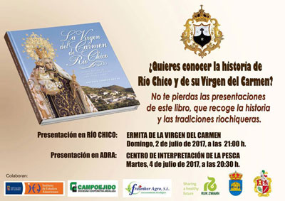 Noticia de Almería 24h: La historia de la Virgen del Carmen de Rio Chico y su devoción en Berja y Adra recogidas en un libro que se presenta este fin de semana 