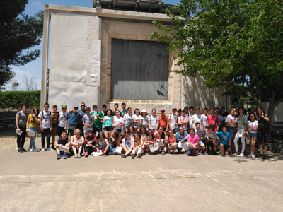 Casi 200 estudiantes visitan la Plataforma Solar de Almera con las Rutas Cientficas, Artsticas y Literarias del Ministerio de Educacin