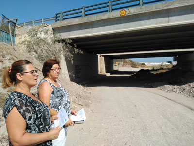 IU Roquetas propone elaborar un estudio de caminos rurales claves para la comunicacin del campo