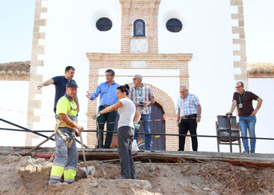 Noticia de Almera 24h: En marcha las obras de recuperacin de las piletas de salazn de la Ermita de San Sebastin