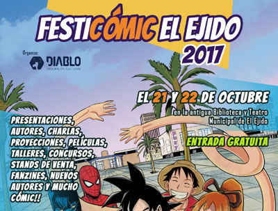 Noticia de Almería 24h: La nueva edición del Festicómic recibirá este fin de semana a los “grandes” del tebeo