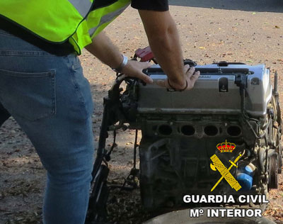 Noticia de Almería 24h: Roba un motor y lo anuncia en Internet para venderlo