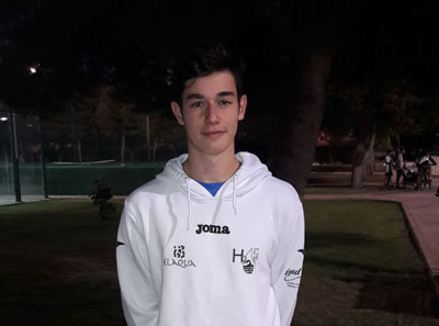 El nadador Miguel Guerrero del club deportivo H2O El Ejido convocado por la seleccin andaluza