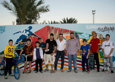 Noticia de Almera 24h: Carboneras estrena su Skatepark con exhibicin de aficionados y grafitis