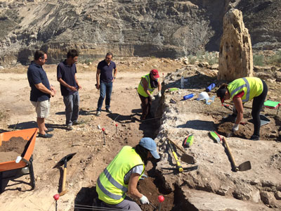 El ayuntamiento realiza una excavacin arqueolgica en el antiguo Pueblo de los Canteros