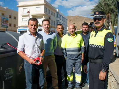 Carboneras se suma a la campaa de concienciacin y sensibilizacin de los horarios para depositar la basura