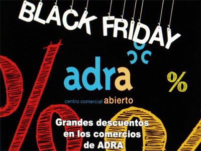 El comercio de Adra se suma el Black Friday el prximo 24 de noviembre