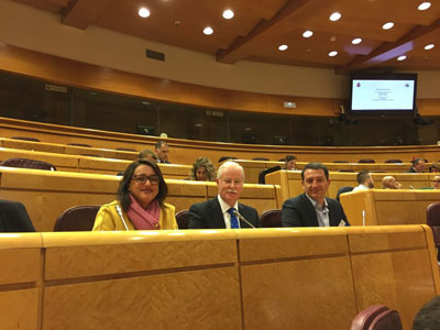 Mojcar asiste a las I Jornadas de Turismo, Innovacin y Medio Ambiente celebradas en el Senado