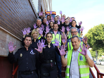 La Polica Nacional en Almera se suma a los actos del Da Internacional de la Eliminacin de la Violencia contra la Mujer 