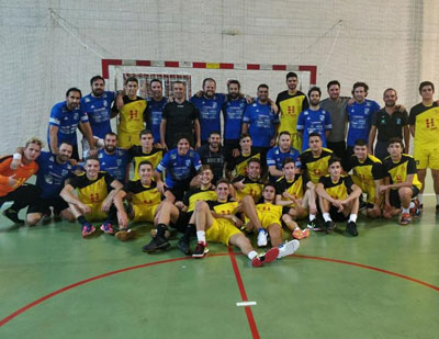Noticia de Almería 24h: Triunfo del Club Balonmano Cantera Sur El Ejido sobre un prometedor Hispatec BM Roquetas (18-22)