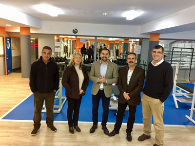 La Junta finaliza la renovacin del gimnasio del Centro de Actividades Nuticas con una inversin de 33.500 euros