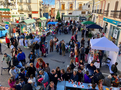 Noticia de Almería 24h: Gran acogida en Tabernas del primer mercadillo navideño 