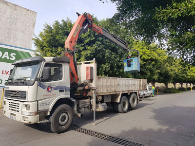 Comienza el Plan de Mejora de Jardines en el entorno de la Torre de los Perdigones