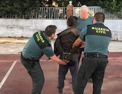 Detenido un peligroso ladrn del campo almeriense que atac a unos agentes