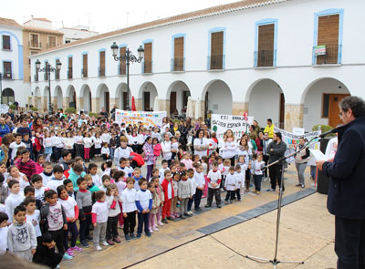 Berja celebrar el da de la Paz con una gran cadena humana