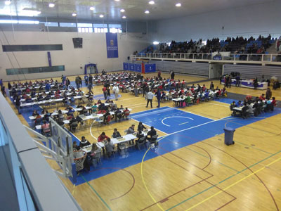 Ms de 300 deportistas de 22 municipios participan en el Circuito de Promocin de ajedrez de Diputacin 