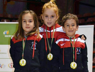 Lluvia de medallas para el krate almeriense en la Liga Nacional y el Campeonato Andaluz