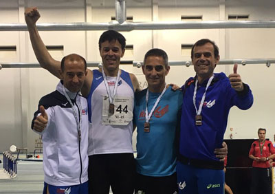 El atletismo mster almeriense goza de muy buena salud en el Campeonato de Andaluca 