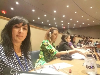 Una agricultora almeriense defiende los derechos de las mujeres rurales en la ONU