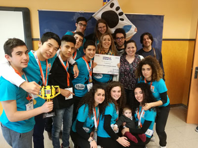 Noticia de Almera 24h: Excelente papel del equipo HYDROPAWS del IES ALYANUB de Vera en el First Lego League