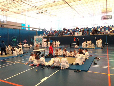 Ms de 200 deportistas participan en un encuentro provincial sobre judo impulsado por la Diputacin