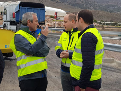 Noticia de Almera 24h: Las obras de la A-358, entre Berja y Dalas, alcanzan el 92% de su nivel de ejecucin