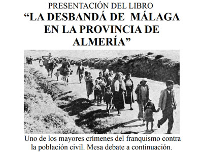 Se presenta en Mojcar un libro sobre - La desband de Mlaga en la provincia de Almera