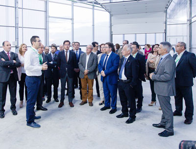 Noticia de Almera 24h: Diputacin arropa a los agricultores en la inauguracin del nuevo semillero de El Plantel