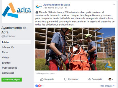 Noticia de Almería 24h: Plataforma: EL PP DE ADRA CENSURA LAS REDES SOCIALES DEL AYUNTAMIENTO