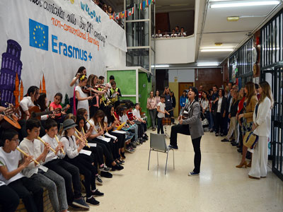 El CEIP San Luis participa en un programa Erasmus+ con docentes y alumnos de otros cinco pases 