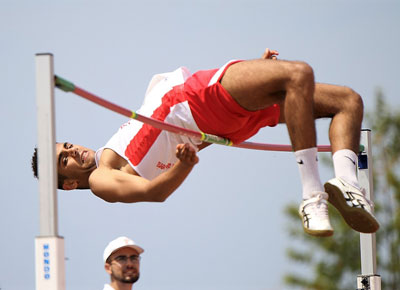 El Atleta de Almera Bilal Boushib a la Seleccin Andaluza Sub18 tras proclamarse Campen de Andaluca de Salto de Altura