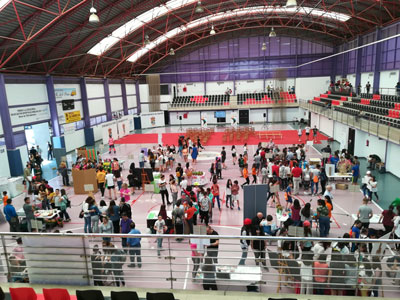 Noticia de Almera 24h: Cerca de 300 estudiantes de 15 centros educativos muestran sus proyectos empresariales en la Feria de Emprendimiento