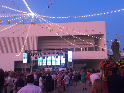 La verbena de San Antonio vuelve este sbado a la Plaza del Teatro de Berja