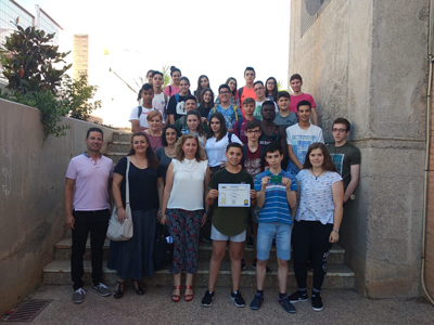 Estudiantes del IES Santa María del Águila ganan el IX Certamen de Cortometrajes Forma Joven del Distrito Poniente 