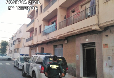 Noticia de Almería 24h: La Guardia Civil interviene 526 plantas de marihuana en una vivienda de Roquetas de Mar 