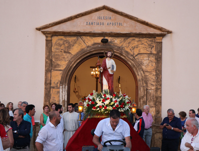 Noticia de Almería 24h: Tarambana y Guardias Viejas celebran sus fiestas patronales en honor a Santa Ana y Santiago Apóstol