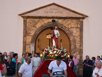 Tarambana y Guardias Viejas celebran sus fiestas patronales en honor a Santa Ana y Santiago Apstol