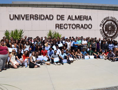 Ms de 200 estudiantes internacionales finalizan su formacin estival en la UAL 