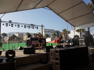 Noticia de Almería 24h: The Juergas Rock Festival abre su sexta edición con la multitudinaria fiesta de bienvenida